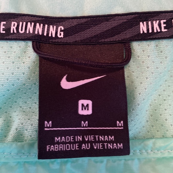 NIKE RUNNING VEST SEA FOAM GREEN VERY LIGHT PUFF - Picture 7 of 7